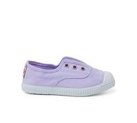 Pisamonas Tennis en Toile avec Bout Caoutchouc sans Lacets Taille 29 Couleur Lavande Pastel