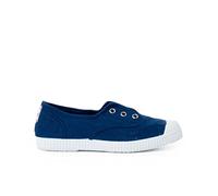 Pisamonas Tennis en Toile avec Bout Caoutchouc sans Lacets Taille 39 Couleur Bleu Navy