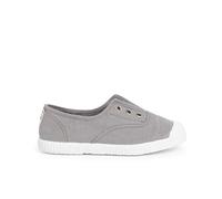 Pisamonas Tennis en Toile avec Bout Caoutchouc sans Lacets Taille 41 Couleur Gris