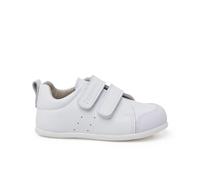 Pisamonas Zapatillas blanditas Piel Doble cierre adherente Talla 21 en Color Blanco
