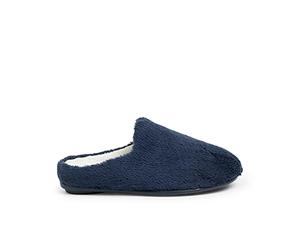 Pisamonas zapatillas casa pelo suave talla 40 en color azul marino