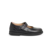 Pisamonas Zapato colegial Merceditas niña Cinta adhesiva Talla 36 en Color Negro