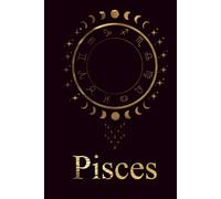 Pisces Blank Journal for drawing, creating: Pisces book star sign gift