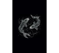 Pisces Zodiac: Lined Notebook/Journal perfect for journaling, poems, notes, lists. 8.5” X 5.5” with 133 ruled pages