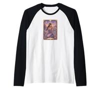 Pisces Zodiac Sign Tarot Card Fairy Tale Pastel Fantasy Art Manche Raglan