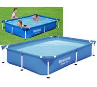 Bestway Steel Pro Piscine tubulaire Frame Pool 2.21m x 1.50m x 43cm