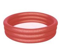 Bestway Piscine 3 boudins Splash and Play 51025-17 Rouge 1,22 m x 25 cm