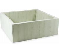Piscine à balles 110x110x40 Doux et velouté Menthe claire - Sans balles / Sans balles