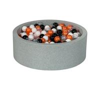 Piscine À Balles Aire De Jeu + 450 Balles Noir, Blanc, Transparent, Orange1