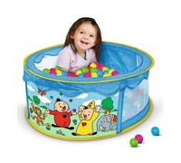 Piscine a balles bumba avec 50 balles - Set Jeu de 1er âge Bain Enfant + Carte Tigre