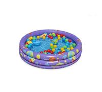 Piscine à Balles Gonflable pour Enfant - Bestway - Galaxie - 46 Balles - 4 Jouets Espace