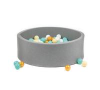 Piscine à balles - Ludi - 20020 - Mousse - Gris - Sécurisée pour enfants à partir de 6 mois