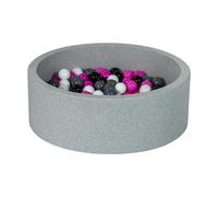 Piscine À Balles Noir, Blanc, Rose,Gris - 200 Balles