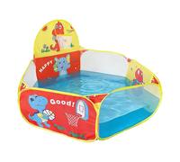 Piscine à balles pliable - Jouet robuste pour enfant avec objectif de basket-ball - Utilisation en intérieur et en extérieur - Pour filles et jeunes filles - Idée cadeau idéale pour un anniversaire