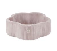 Piscine à Balles pour Bébé Enfants Chambre des Enfants MISIOO Fleur Velours Côtelé Rose Sans Balles 95x30 cm