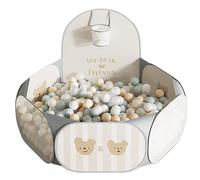 Piscine À Balles pour Bébé, Parc De Jeu Portable Et Pliable Piscine À Balles De Jouet Centre De Jeux Portable pour L'intérieur Et L'extérieur, Salon Chambre Salle De Jeu