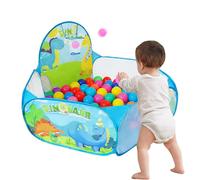 Piscine à balles pour, Tente Pliable avec Panier de Basket-Ball, 48 x 48 Pouces avec côtés épais, Jeu intérieur et extérieur, Jeu Amusant pour garçons et Filles, Cadeau d'anniversaire de No