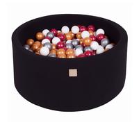 Piscine à Balles Ronde + 300 Balles ABDP - Noir
