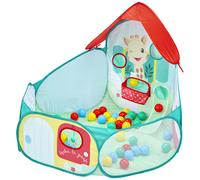 Sophie la Girafe – Piscine à balles pop-up dès 6 mois • 40 balles • 2 toboggans