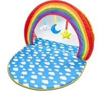 Piscine à boules 2 en 1 Rainbow - Worlds Apart - Pour bébé - Matelas détachable et lavable