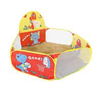 Piscine à boules pour : tente de camping pliable avec anneau de basket-ball | Piscine à billes intérieure épaissie | Château pliable pour bébé, jeu de salle de Noël, anniversaire