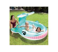 Intex Piscine à pulvérisation Forme de baleine 201x196x91 cm