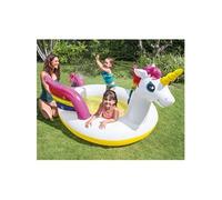 Intex Piscine à pulvérisation Forme de licorne 272x193x104 cm