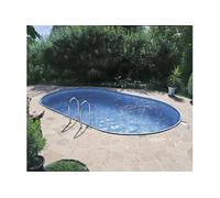 Piscine acier enterrée ovale 1.20 x 5.25 x 3.20m - 17m3 - WM511