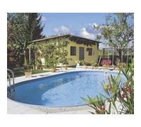 Piscine acier enterrée ovale 1.50 x 7 x 3.50 m AQUALUX - 31m3 - WM248 G