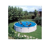 Piscine acier ronde Atlantis - Ø 570 x H 132 cm (+Filtre à sable)