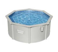 Bestway Hydrium 56566 Piscine hors sol Rond 7630 L Gris