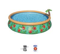 Piscine autoportée ronde Bestway Fast Set Paradise Palms - Ø 457 x H 84 cm