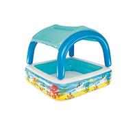 Bestway Piscine avec auvent 140 x 140 x 114 cm Bleu 52192 Bleu G
