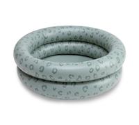 Piscine bébé Ø 60 cm Léopard vert 2 anneaux