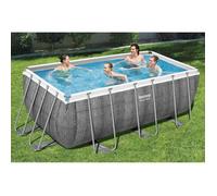 Piscine - Bestway - Power Steel - Rectangulaire 412x201x122 cm - Tritech - Hors-sol