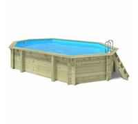 Piscine bois Altanka 6,57 x 4,07 x h1,20m - A sceller