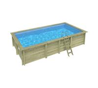 Piscine bois Aqua 7,00 x 3,75 x h1,45m - A visser