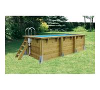 Piscine bois Azura 250 x 450 cm x H 126 cm