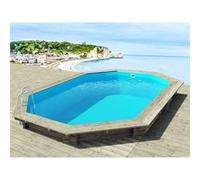 Piscine bois " Brazilia 145 " 5.86 x 3.86 x 1.44 m