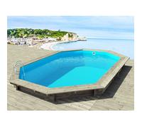 Piscine Bois Brazilia 145" 5.86 x 3.86 x 1.44 m