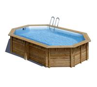 Piscine bois Canelle 2 5,35 x 3,35 x 1,17 m - Gré