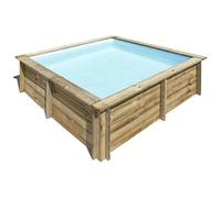 Piscine bois City 2,25 x 2,25 x 0,68 m - Gré