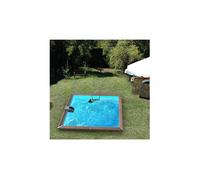 PISCINE BOIS EGINE WATERCLIP 20368 370 x 370 x 147 cm BOIS
