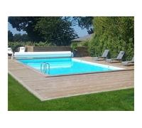 Piscine bois en kit rectangle 'Oceano ' - 9.20 x 5.20 x 1.44 m