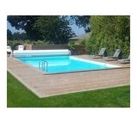 Piscine bois en kit rectangle "Oceano " - 9.20 x 5.20 x 1.44 m Bois G