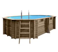 Piscine bois Grenade 2 4,36 x 3,36 x 1,17 m - Gré
