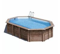 Piscine bois Macadamia 6,32 x 3,55 x h1,30 m