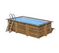 Piscine bois Marbella 2 4 20 x 2 70 x 1 17 m - Gré
