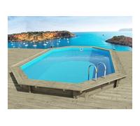 Piscine bois " Miami 130 " - 4.86 x 3.36 x 1.30 m