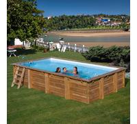Piscine Bois modèle modèle Braga 2020 - Rectangle 8.15m x 4.20m